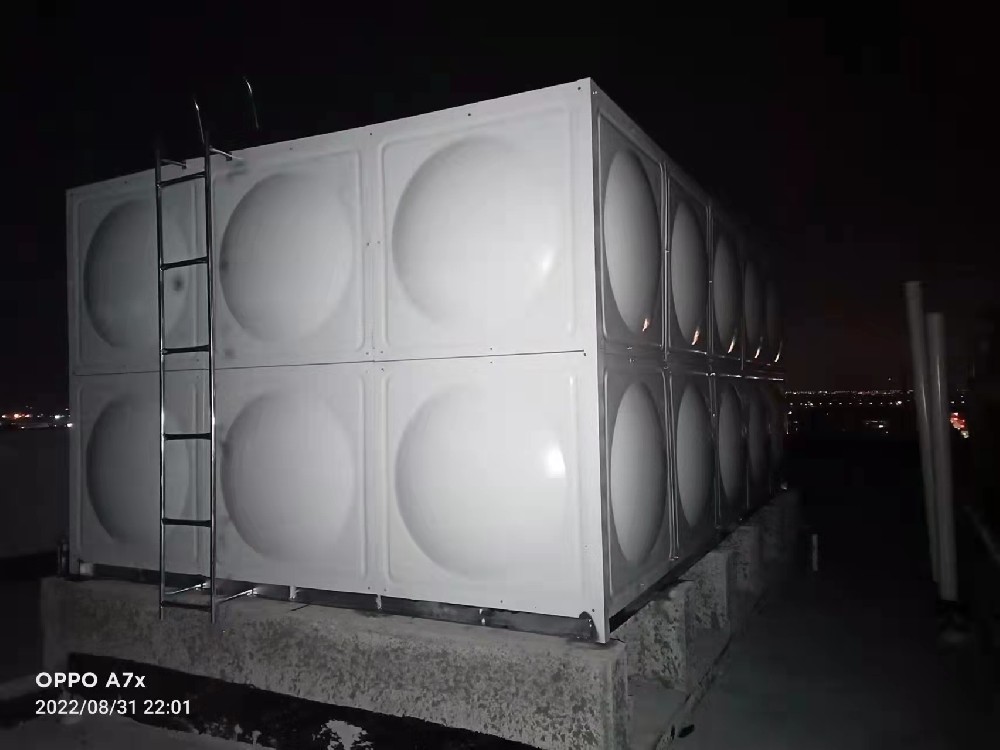浙江国际海运职业技术学院七号宿舍楼工程项目采购浙江清澈环保安装不锈钢消防水箱已经进场施工宁波不锈钢水箱厂家舟山不锈钢水箱厂家浙江清澈