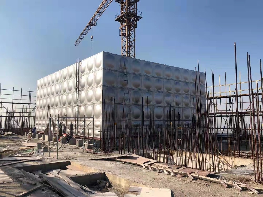 震裕科技新项目冲刺如期投产采购浙江清澈环保设备有限公司不锈钢水箱水泵设备