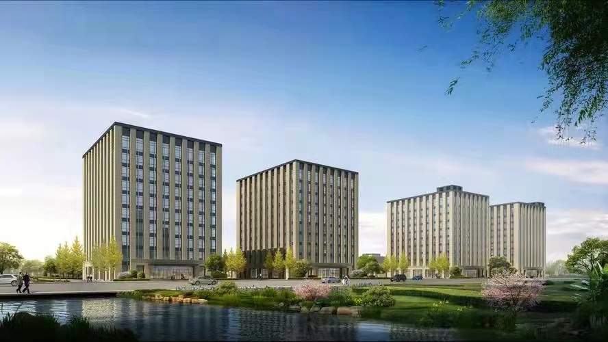 东光村标准厂房项目指定浙江清澈环保设备有限公司不锈钢水箱安装厂家水泵安装到位